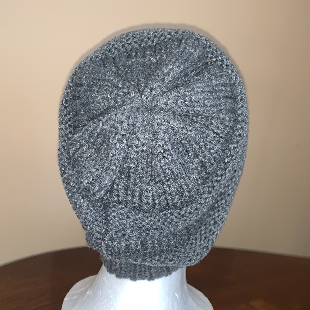 Gray Knit Hat - Picture 2 of 5